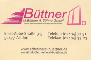 Schreinerei Büttner