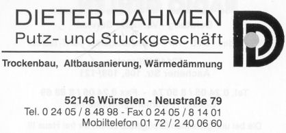 Dieter Dahmen Putz- und Stuck