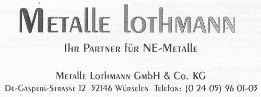 Metalle Lothmann