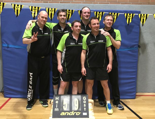 1. Tischtennisherren Meister der Kreisliga 2016/2017