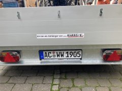 Der neue Radanhänger der Westwacht ersetzt das ausgediente Modell