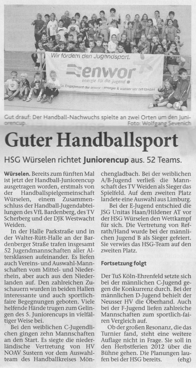 Guter Handballsport