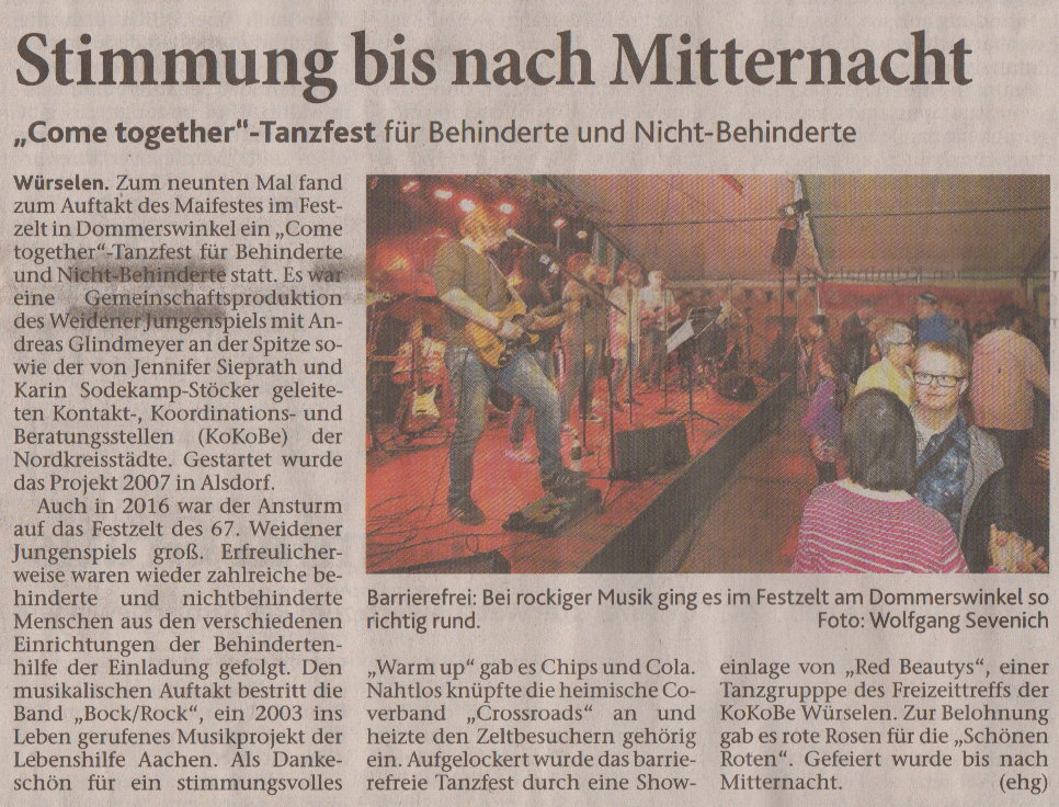 Neuauflage von Come Together erfolgreich